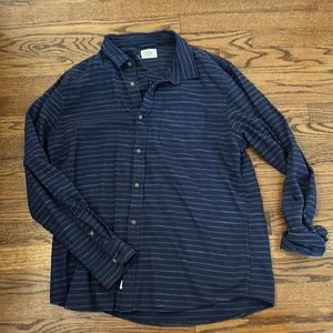 Marine Layer Mens Button Down Shirt size L